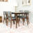 4 - Person Solid Wood Top Four Leg Dining Set-1379677931