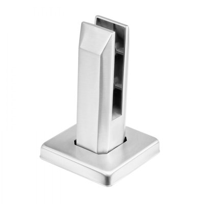 Glass Clamp 10 PCS Square Railing Bracket for 0.31 "-0.47 " Glass