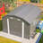 10X12 FT Metal Outdoor Storage Shed, Heavy Duty Rust-Resistant Steel Tool Shed With Floor Frame Kit-121162573