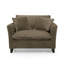Fauteuil rembourré 46,5 po en velours côtelé-1761710501