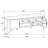 Rowe 65-Inch 2-Door Wood TV Stand Media Console Light Oak
