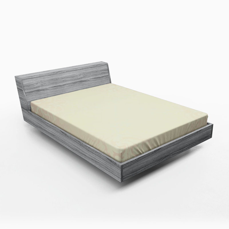 Microfiber Damask Fitted Sheet, Full Fitted Sheet