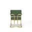 Prohibition Series 60" Poker Table With Five Prohibition Dining Chairs-109101302