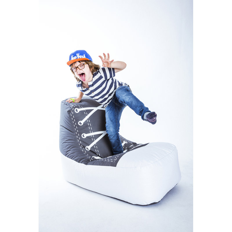  Fauteuil à billes Sneaker , Gris