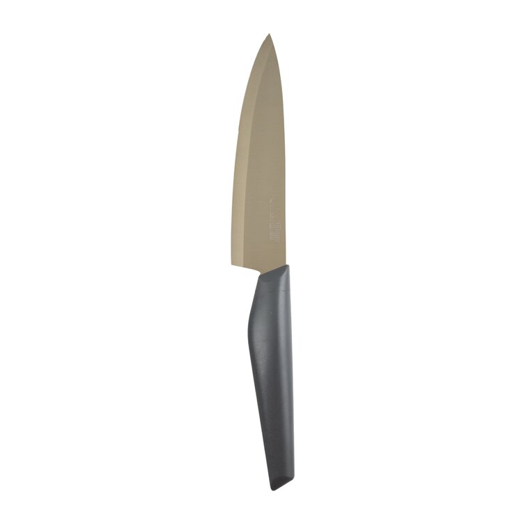 Robert Irvine 10-Piece Hollow Handle Knife Block Set - Stainless