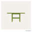 Table de conversation ronde POLYWOOD 37 po-3948893