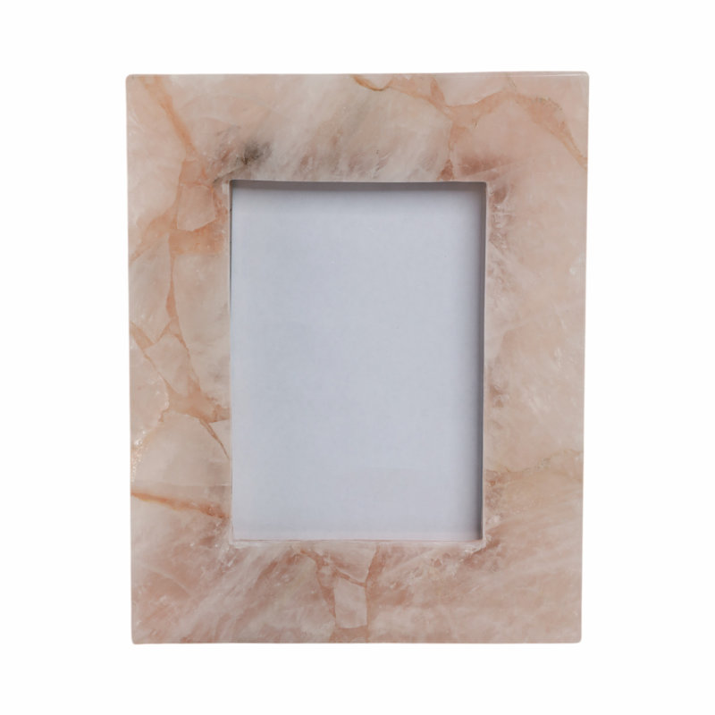 Cadre photo Elloise Edina Quartz, Rose, 5 po x 7 po
