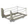 Rev-A-Shelf Double Pull Out Trash Can 50 Qt with Soft-Close