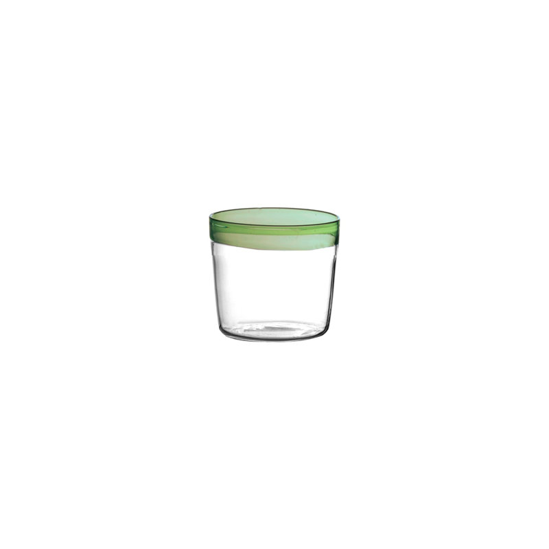 Verre Borosilicate, 3 oz, Vert