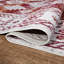 Tapis oriental rouge / blanc Crider-126343803