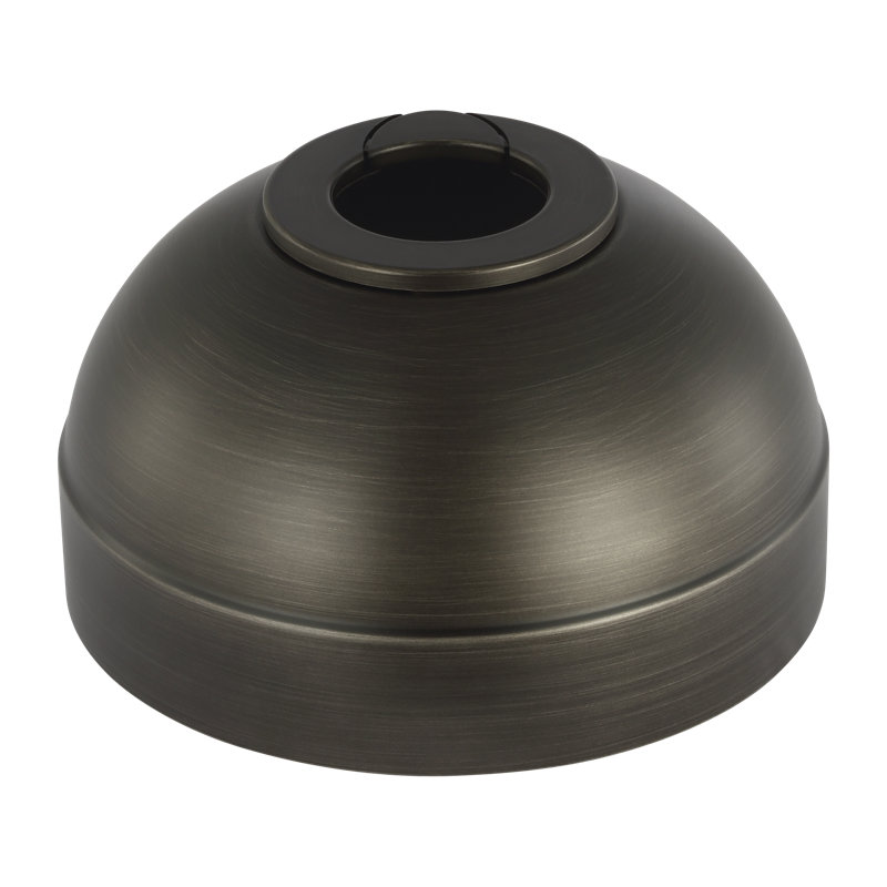 Ceiling fan slope ceiling mounting kit in aged pewter finish from Visual Comfort Fan, Aged Pewter