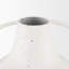 Grand vase Donzel blanc avec taches noires