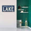 «Lakeside Days Ix Blue» par Laura Marshall, art mural sur toile-658912509