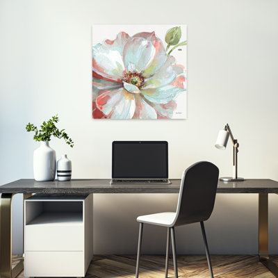 Garden Spring Meadow Vi With Aqua Blue Art