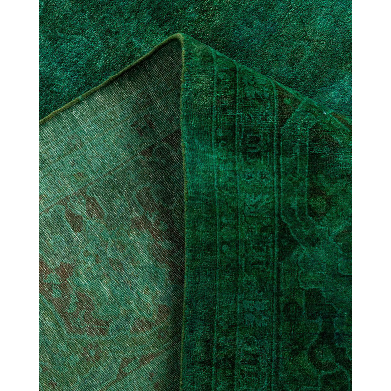 Overyed One-of-a-Kind Rectangle 6'1" X 9'3" Hand Knotted Area Rug