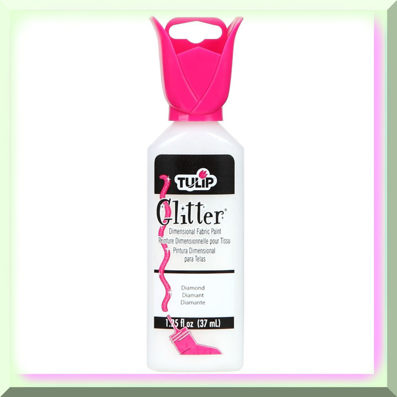 Glitter Diamond Dimensional Fabric Paint 1-1/4 oz