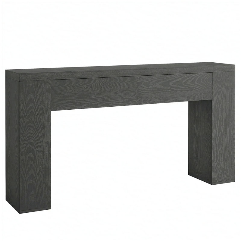 Versatile Console Table, Sofa Table, TV Stand, Black