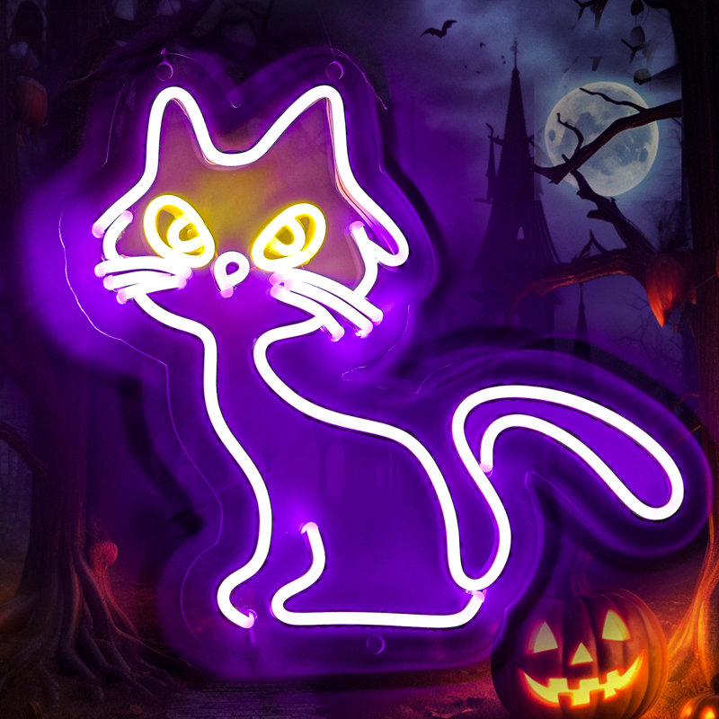 Jazyriah 11.8" Cat Neon Sign