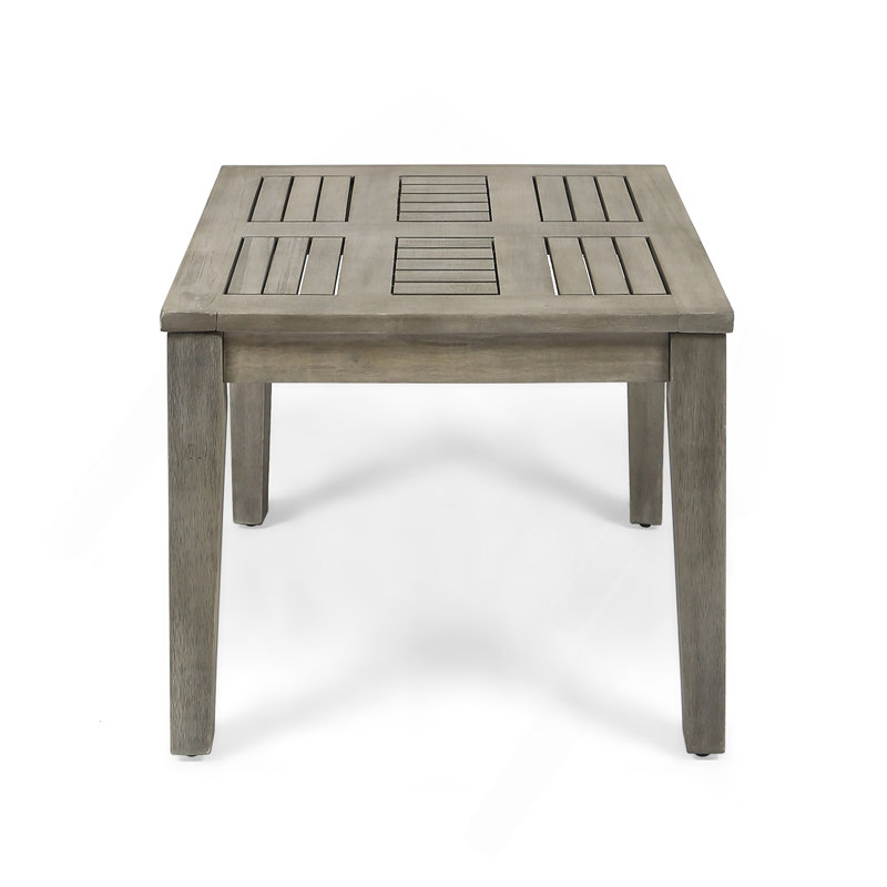 Table d'appoint en bois d'acacia Hampton