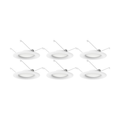 5'' 9.2 Watt Dimmable LED Retrofit Recessed Lighting Kit