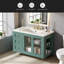 Meuble-lavabo mural 36 po avec lavabo en céramique, armoire de rangement flottante avec 3 tiroirs et armoire en bois massif