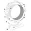 Roue d'exercice pour chat 33,5 "sans bruit-2129253071