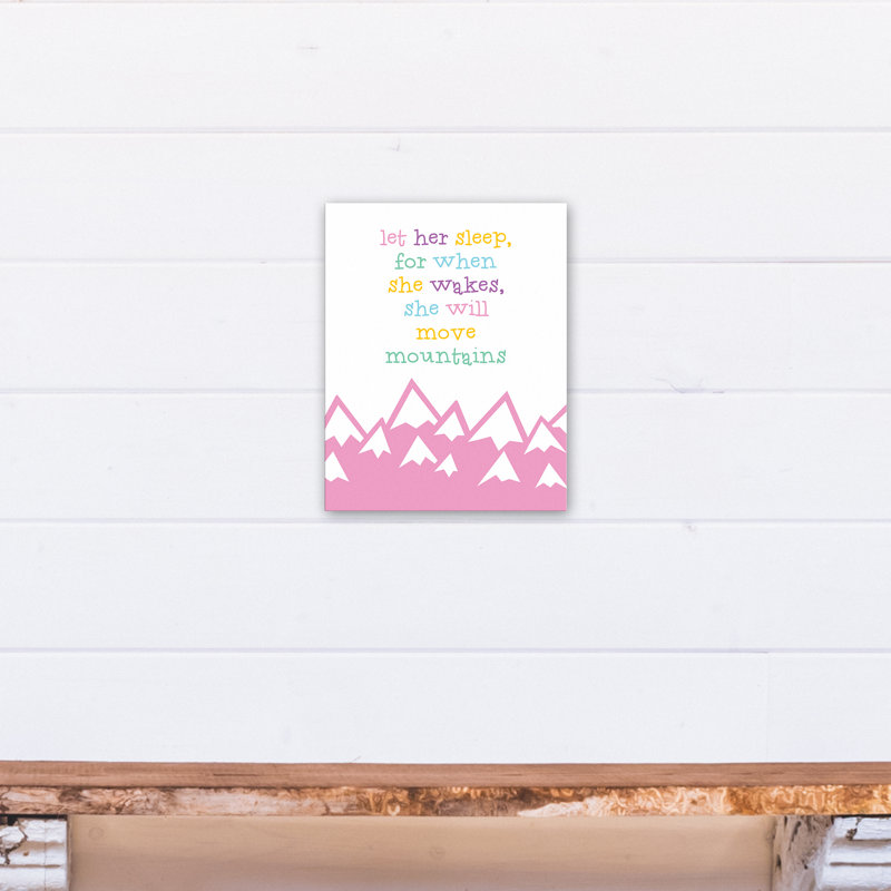 « let it sleep », art sur toile Maciel, H 16 po x l 20 po x P 1,25 po, Toile tendue