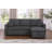 Dishaan Convertible Sleeper Sofa with Reversible Chaise-118332441