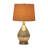 Glam Neutral Set Of 2 26" Glass Mercury Table Lamp, Silver, Round - 14" x 14" x 26"