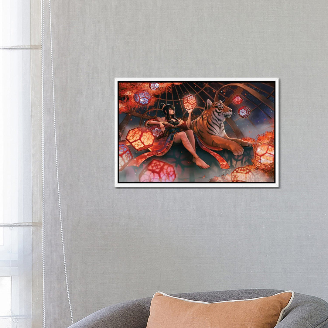 Weather Goddess von Ivy Dolamore - Galerie-verpackte Leinwand Giclée auf Leinwand