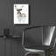«Elk Impression 1» par Stellar Design Studio, art mural en verre acrylique-100194374
