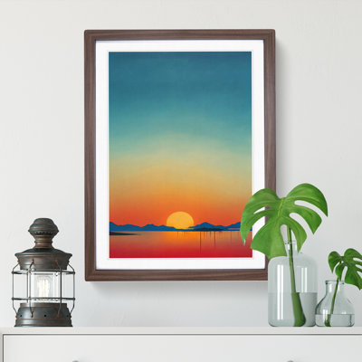 Bewitching Sunset - Single Picture Frame Print