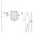 Audren Flush Mounted Sconce-260389769