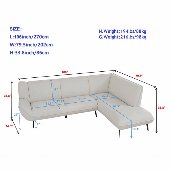 Dimensions du produit