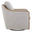 Fauteuil demi-tonneau pivotant surdimensionné Grayton-104838898