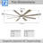 Industrial Smart Fan With 8 Blades, Led Light & Reversible Motor-114499305-114499309-114499310