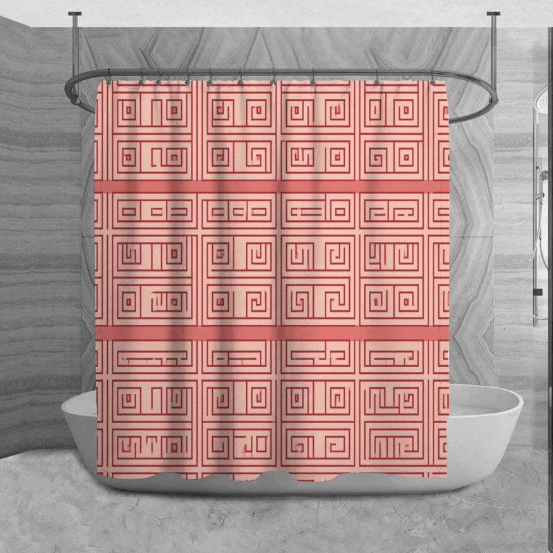 Rideau de douche Palaksh, H 73 po x l 70 po