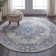 Burnie Oriental Ivory/Pink Area Rug