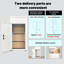 Package Delivery Boxes For Outside, Metal Parcel Drop Box, Large Package Drop Boxes, Anti-theft Parcel Mailbox With Coded Lock, Waterproof Parcel Storage Box For House