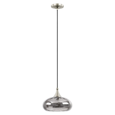 Averly Single Light Glass Dimmable Pendant