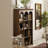 Retro Solid Wood Floor-standing Bookcase