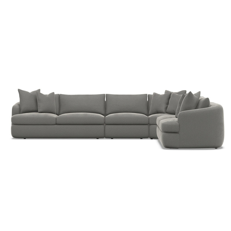 Jules Fabric 4 Pc Sectional, 1592-011