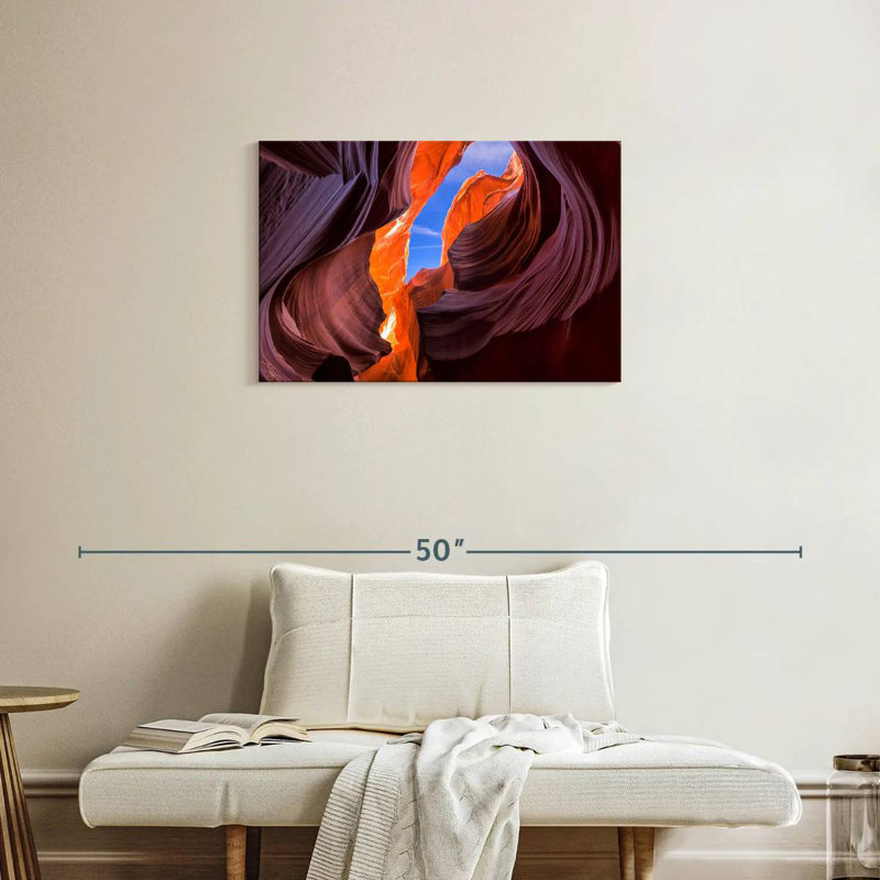 Alvord Lower Antelope Canyon, Arizona, H 20 po x l 30 po