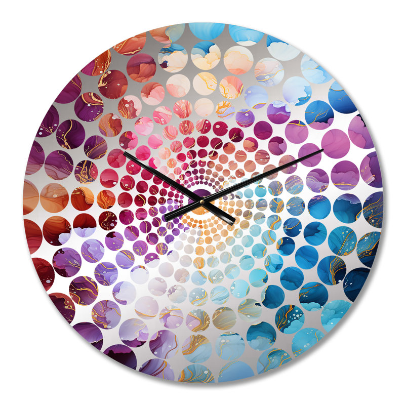Horloge murale Aurora Borealis, Petit
