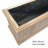 Wood Outdoor Raised Garden Bed Planter Box-848745164