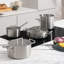 Alessi Convivio 10qt Stock Pot By David Chipperfield