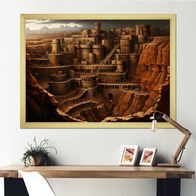 " Abstract Judaism Masada Fortress Mystery "