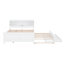 Lit plateforme Nyliah avec tête de rangement, USB, lit gigogne et 3 tiroirs-5931534-5931537