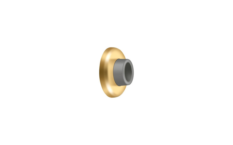Door Stop, PVD Polished Brass