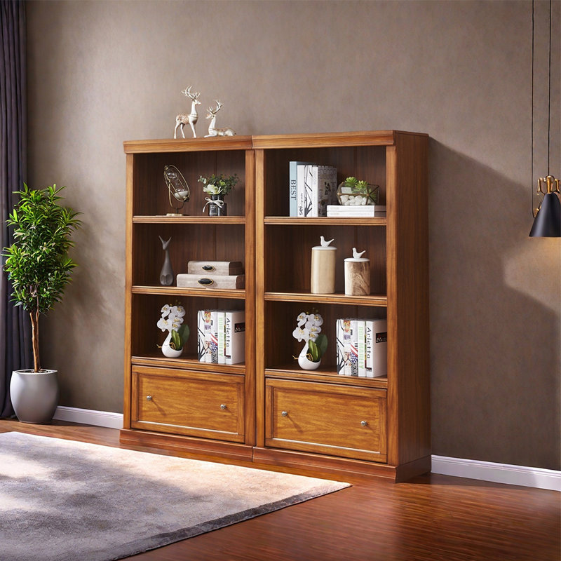 Haddan, (3 Shelves) 62.2"H x 31.5"W x 12.8"D